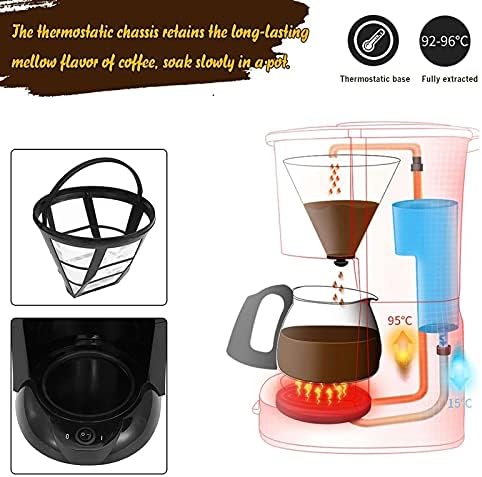 Compact Espresso Coffee Machine – Anti-Drip & Heat Insulation ☕✨