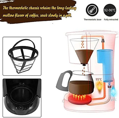 Compact Espresso Coffee Machine – Anti-Drip & Heat Insulation ☕✨