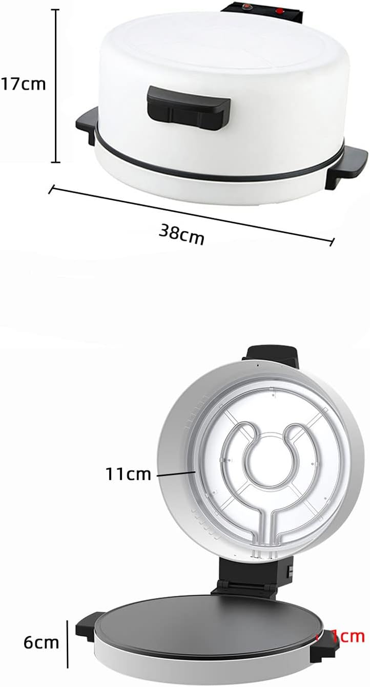 2000W Electric Non-Stick Pizza Maker Oven