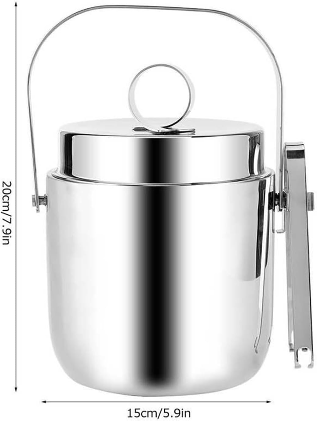 Stainless Steel Double-Walled Champagne Cooler