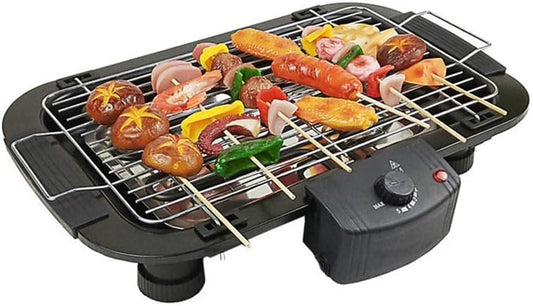 Electric Smokeless Indoor BBQ Grill Machine