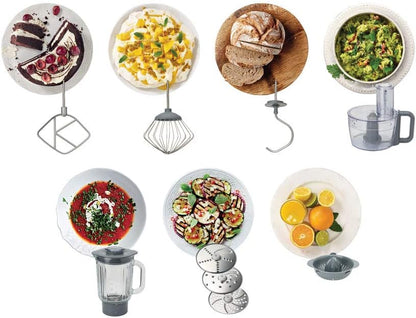 Stand Mixer Dough Kneader Food Processor Set