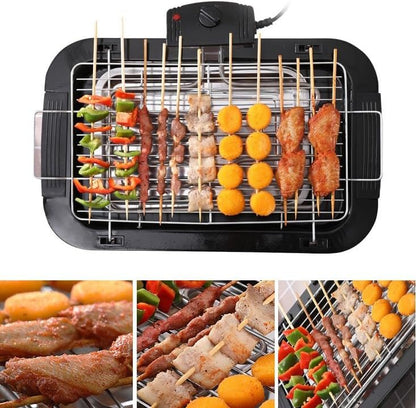 Electric Smokeless Indoor BBQ Grill Machine