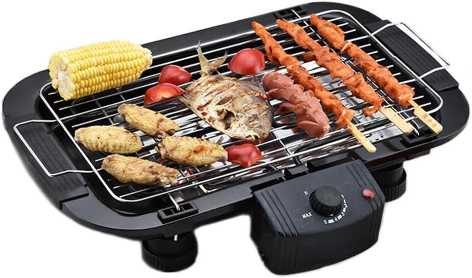 Electric Smokeless Indoor BBQ Grill Machine