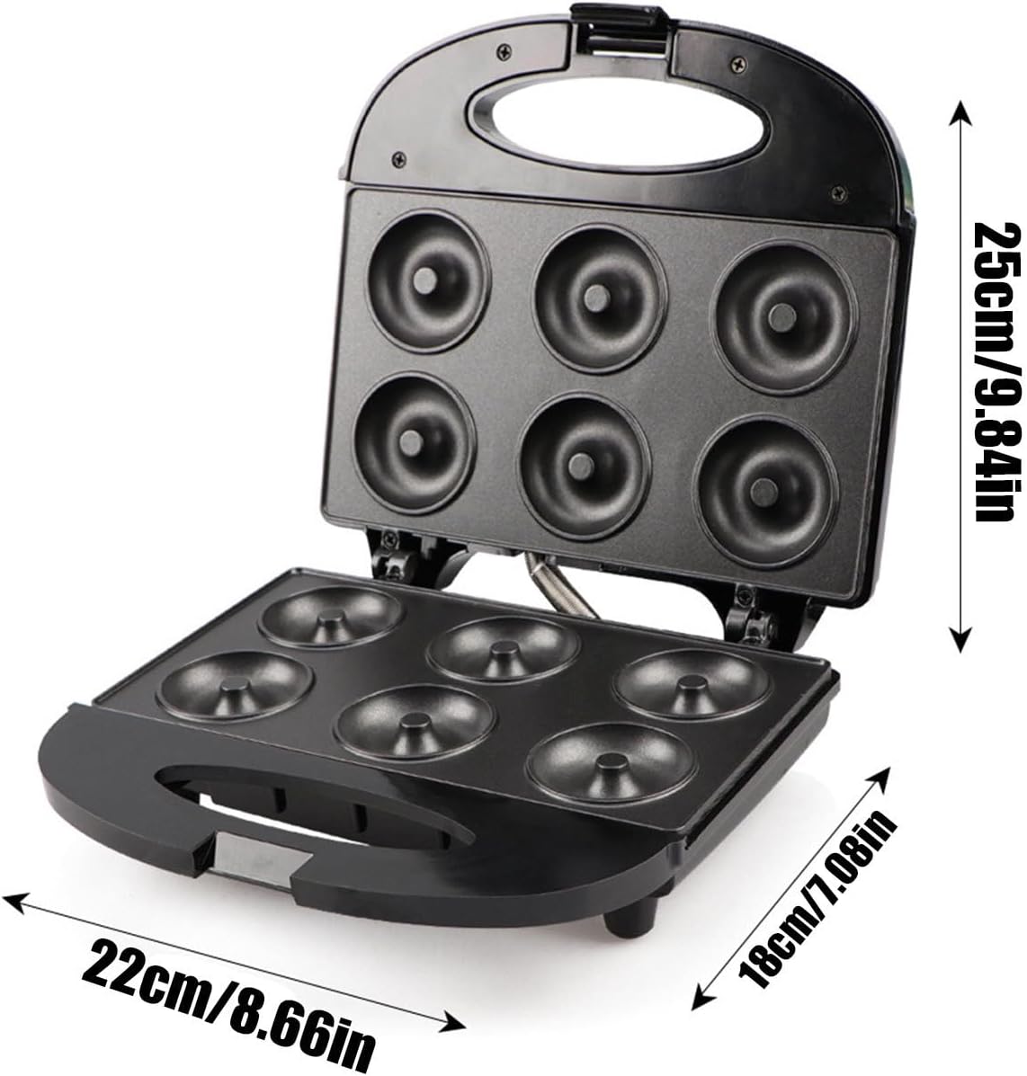 Electric Non-Stick Mini Donut Maker Machine