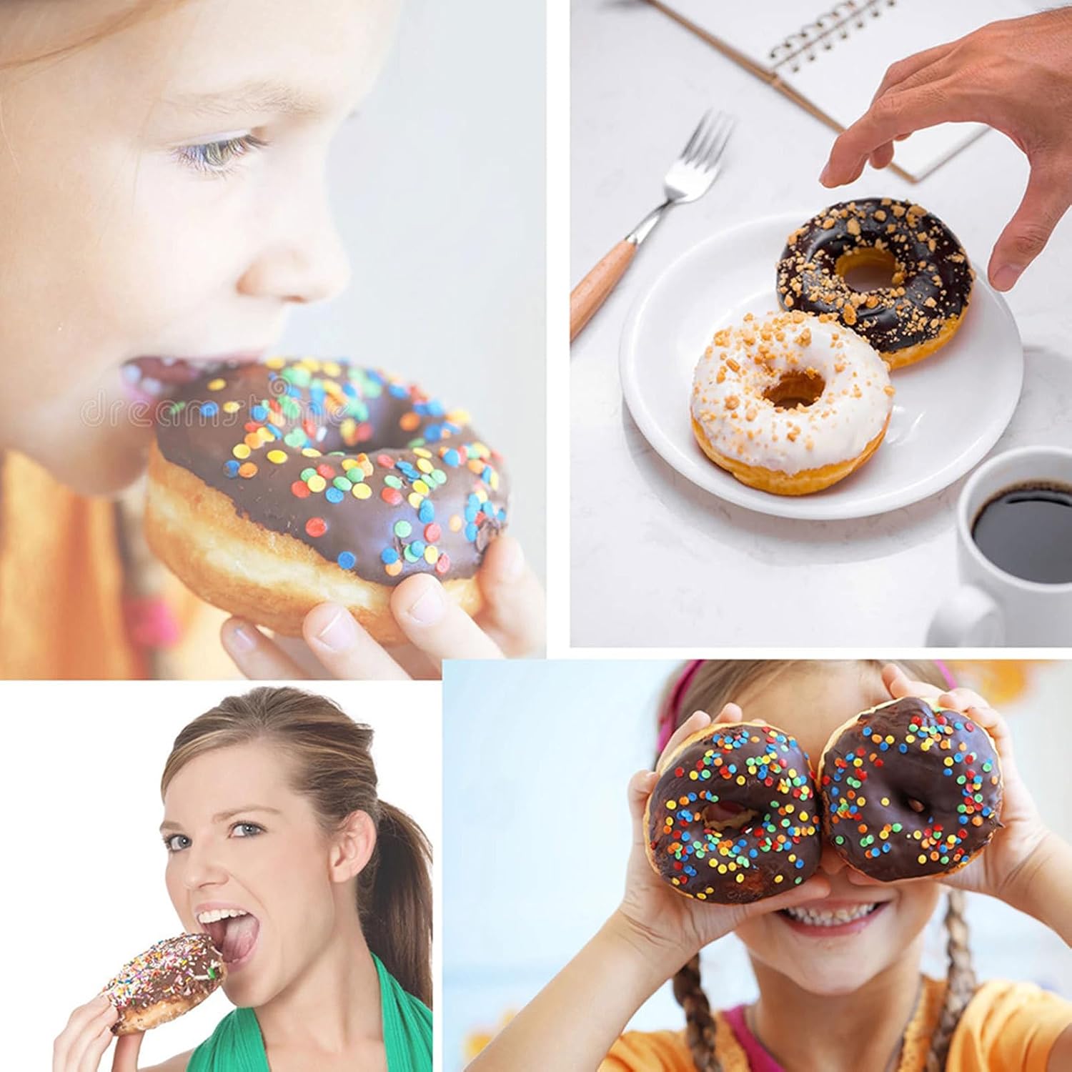 Electric Non-Stick Mini Donut Maker Machine