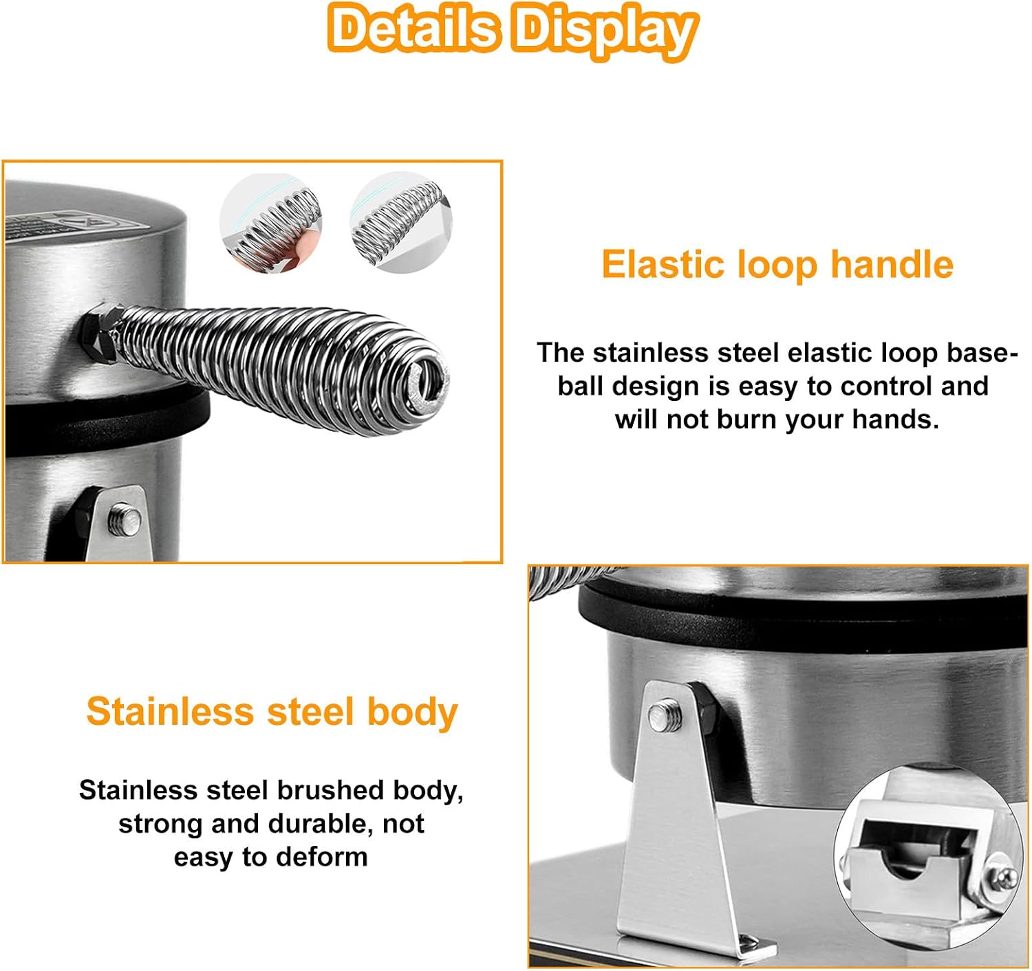 Electric Single-Head Breakfast Sandwich Maker