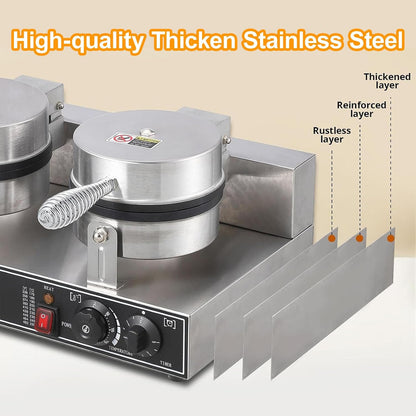 Electric Single-Head Breakfast Sandwich Maker